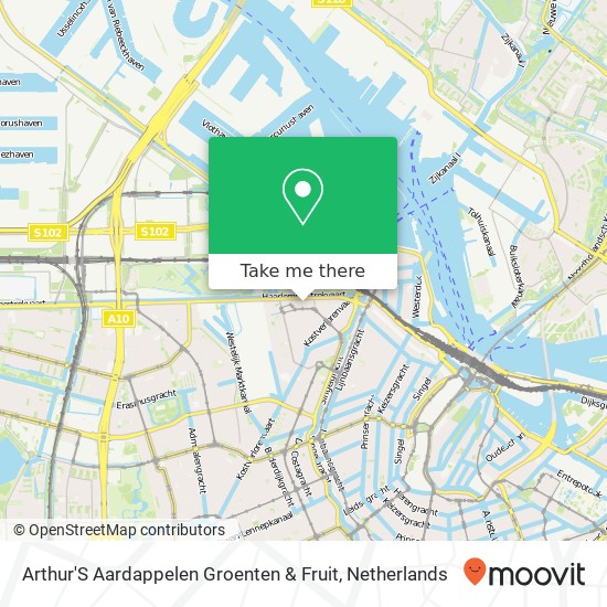 Arthur'S Aardappelen Groenten & Fruit map