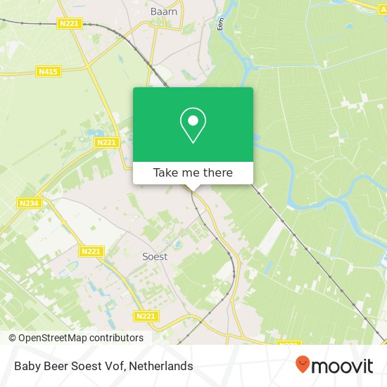 Baby Beer Soest Vof map