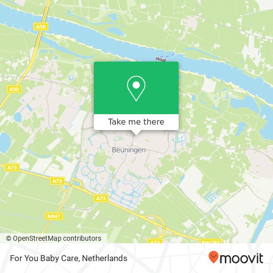 For You Baby Care map