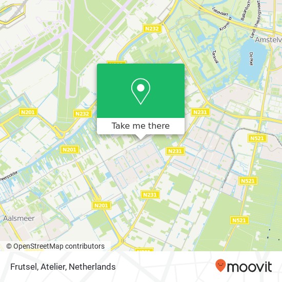 Frutsel, Atelier map