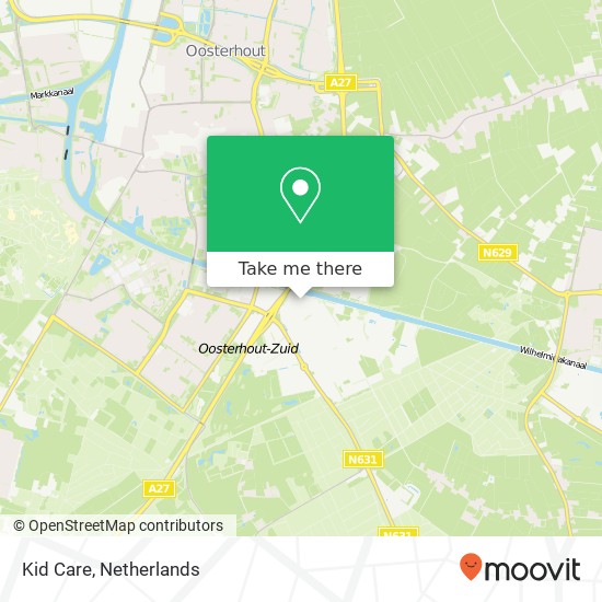 Kid Care map