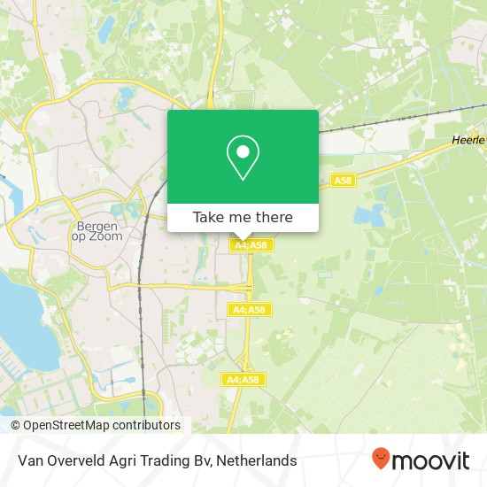 Van Overveld Agri Trading Bv map