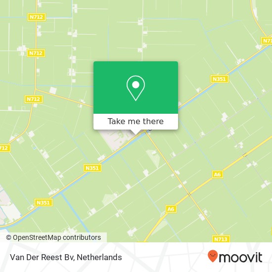 Van Der Reest Bv map