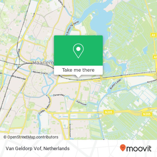 Van Geldorp Vof map