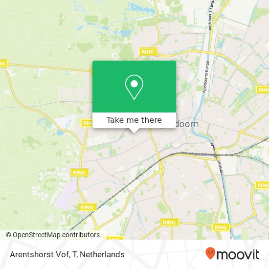 Arentshorst Vof, T map