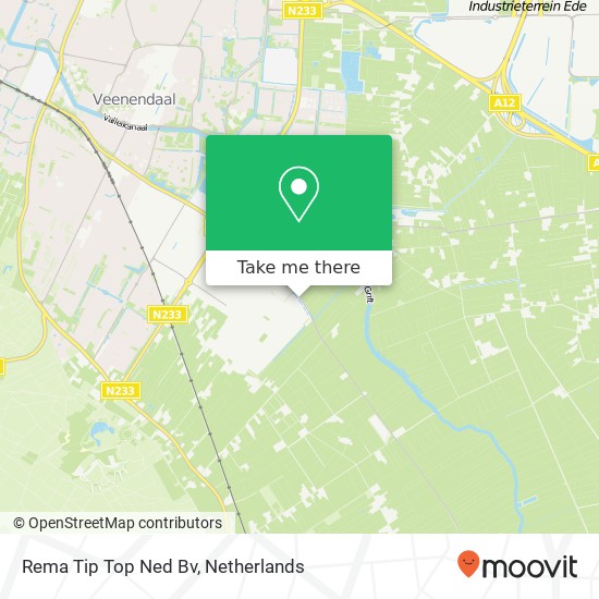 Rema Tip Top Ned Bv map