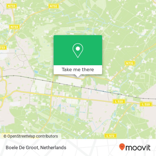 Boele De Groot map