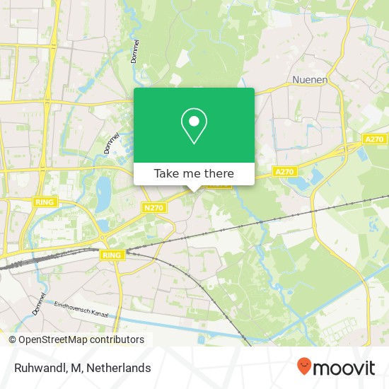 Ruhwandl, M map