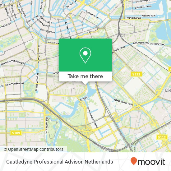 Castledyne Professional Advisor map