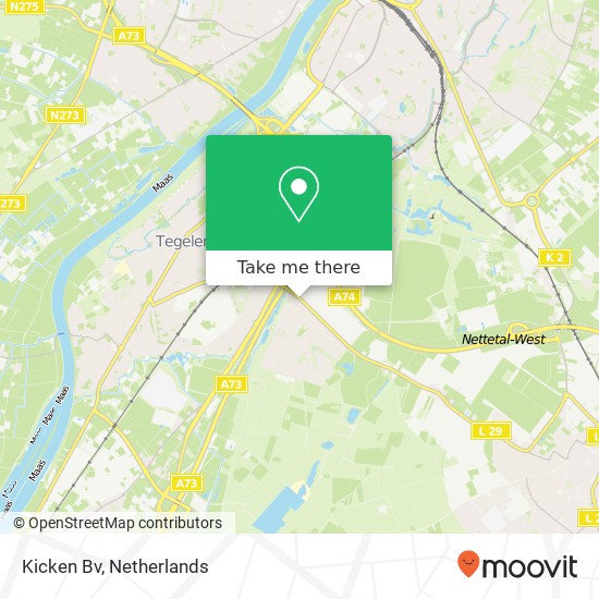 Kicken Bv map