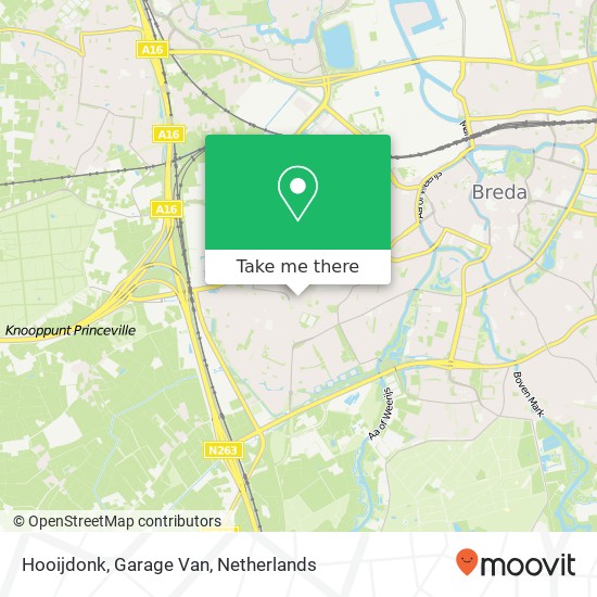 Hooijdonk, Garage Van map