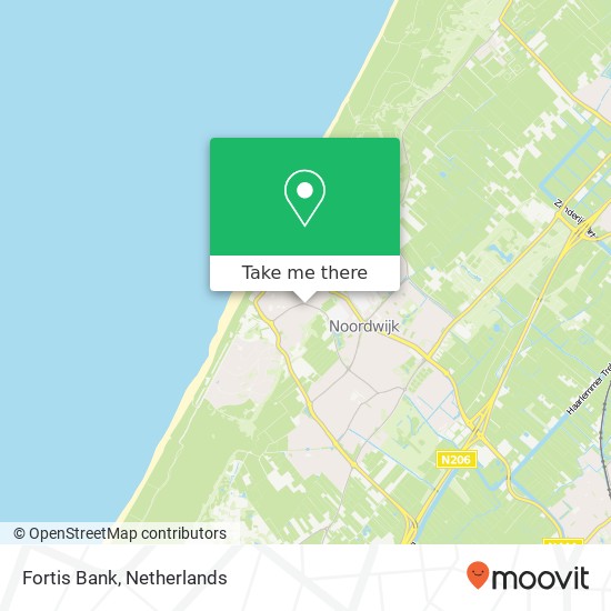 Fortis Bank map