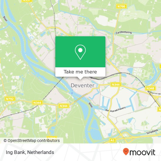 Ing Bank map