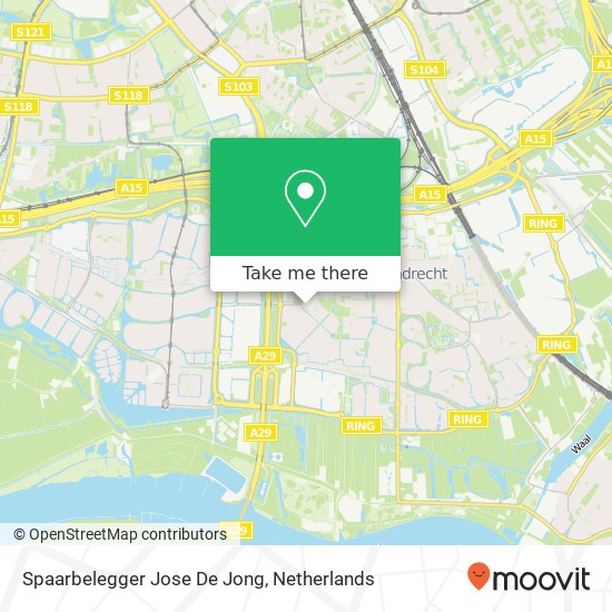 Spaarbelegger Jose De Jong map