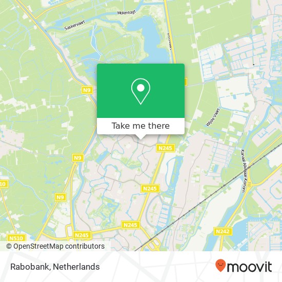 Rabobank map