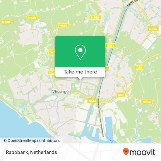 Rabobank map