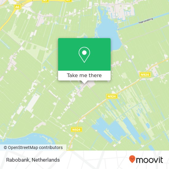 Rabobank map