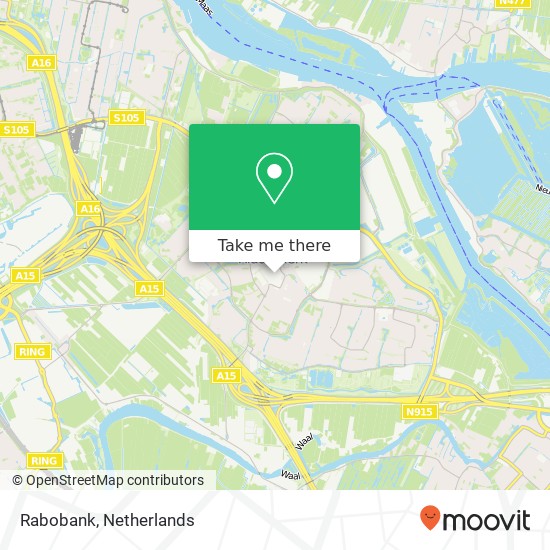 Rabobank map