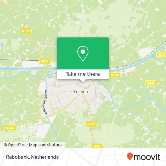 Rabobank map