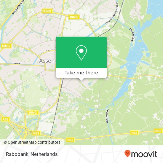 Rabobank map