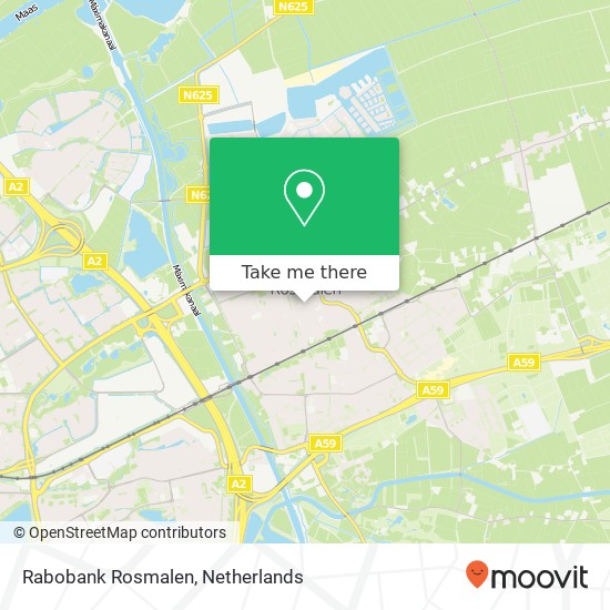 Rabobank Rosmalen map