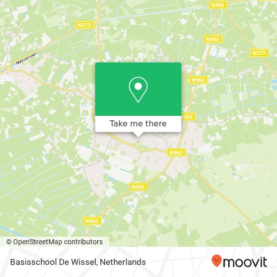 Basisschool De Wissel map