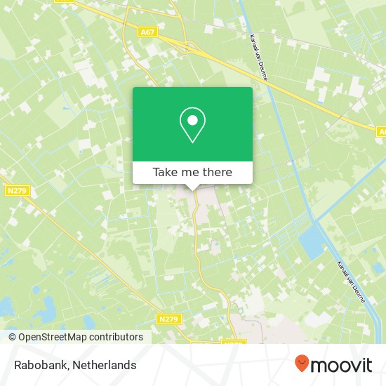 Rabobank map