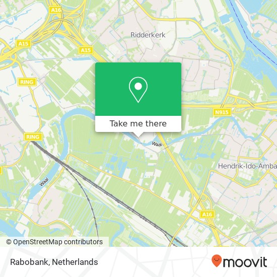 Rabobank map