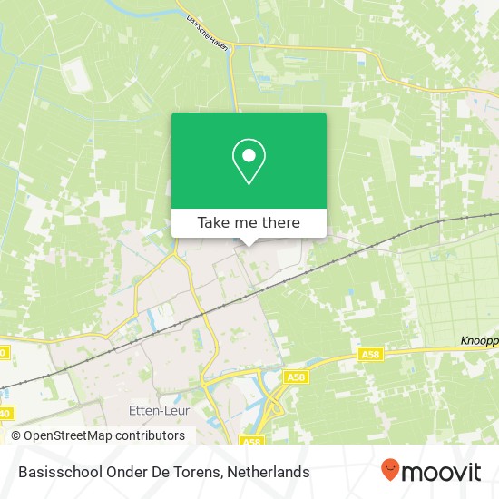 Basisschool Onder De Torens map