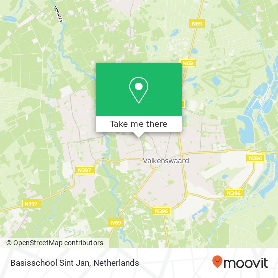 Basisschool Sint Jan map