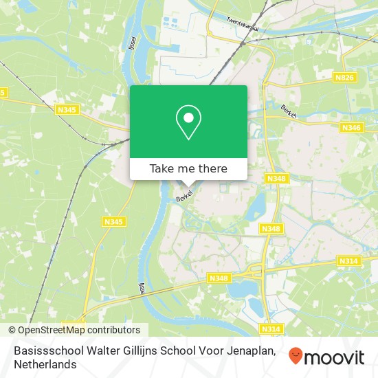 Basissschool Walter Gillijns School Voor Jenaplan Karte