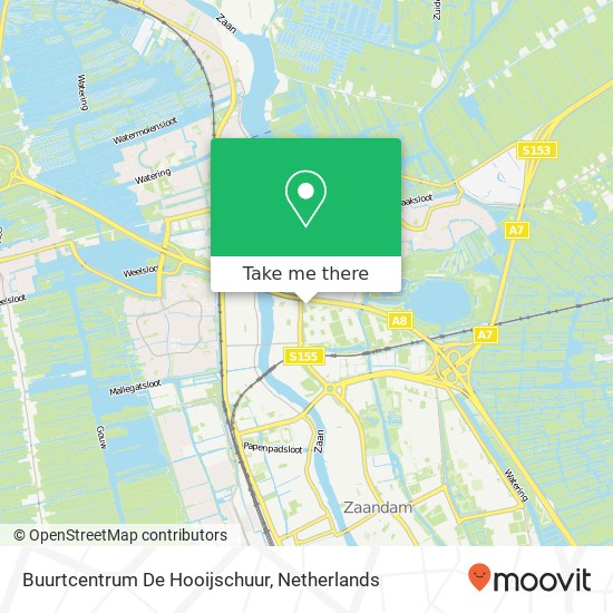 Buurtcentrum De Hooijschuur map