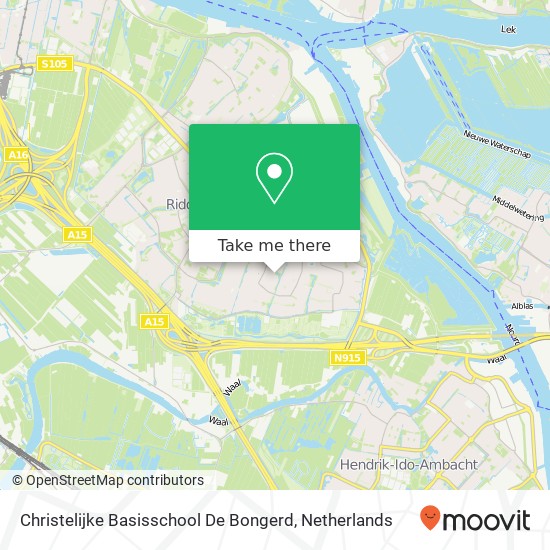 Christelijke Basisschool De Bongerd map