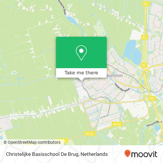 Christelijke Basisschool De Brug map