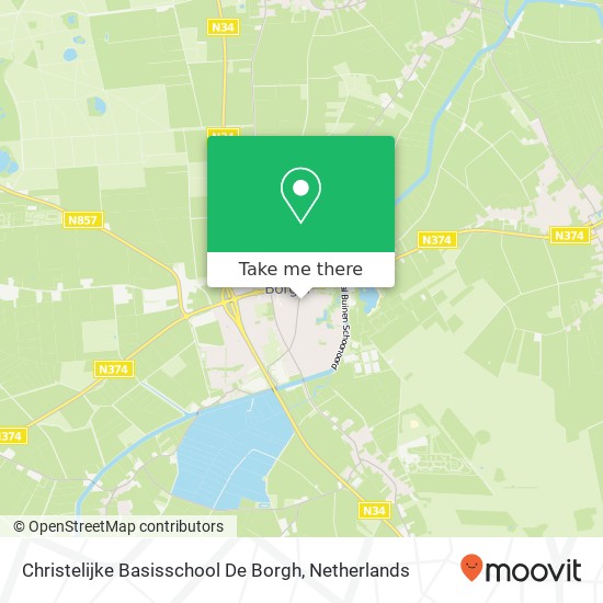 Christelijke Basisschool De Borgh map