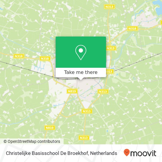 Christelijke Basisschool De Broekhof map