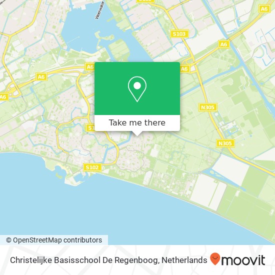 Christelijke Basisschool De Regenboog map