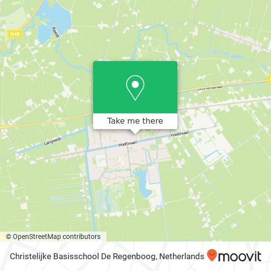 Christelijke Basisschool De Regenboog map