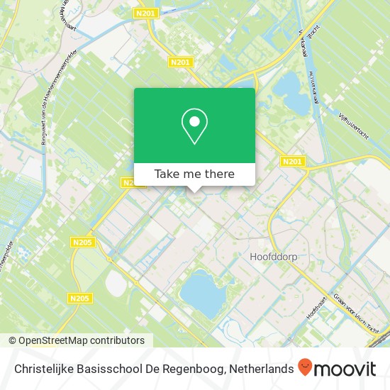 Christelijke Basisschool De Regenboog map