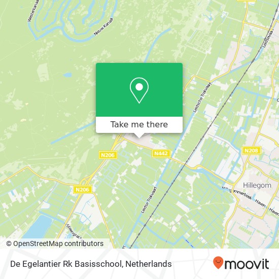 De Egelantier Rk Basisschool map