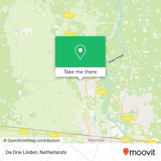 De Drie Linden map