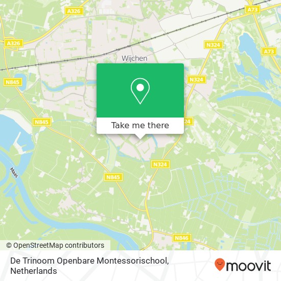 De Trinoom Openbare Montessorischool map