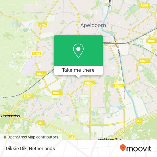 Dikkie Dik map