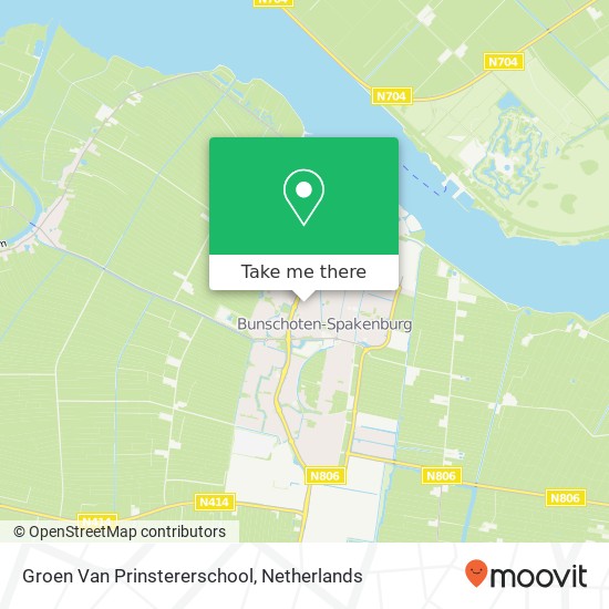 Groen Van Prinstererschool map