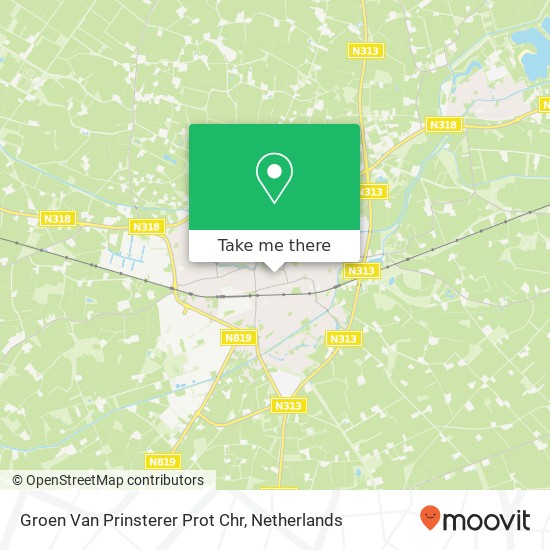 Groen Van Prinsterer Prot Chr map