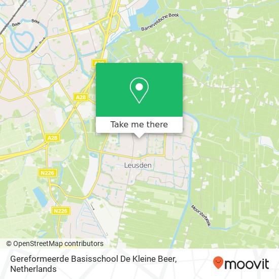 Gereformeerde Basisschool De Kleine Beer map