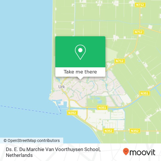 Ds. E. Du Marchie Van Voorthuysen School Karte