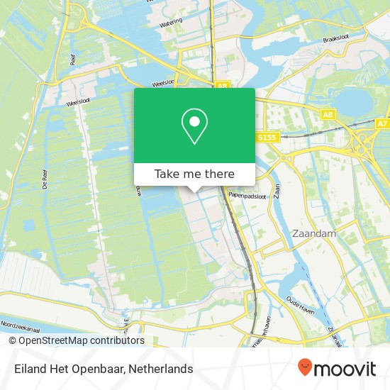 Eiland Het Openbaar map