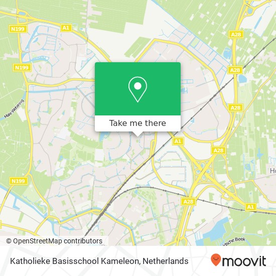 Katholieke Basisschool Kameleon Karte