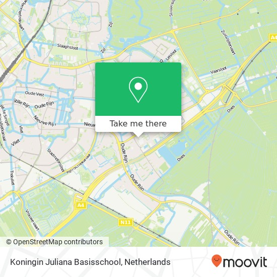 Koningin Juliana Basisschool map